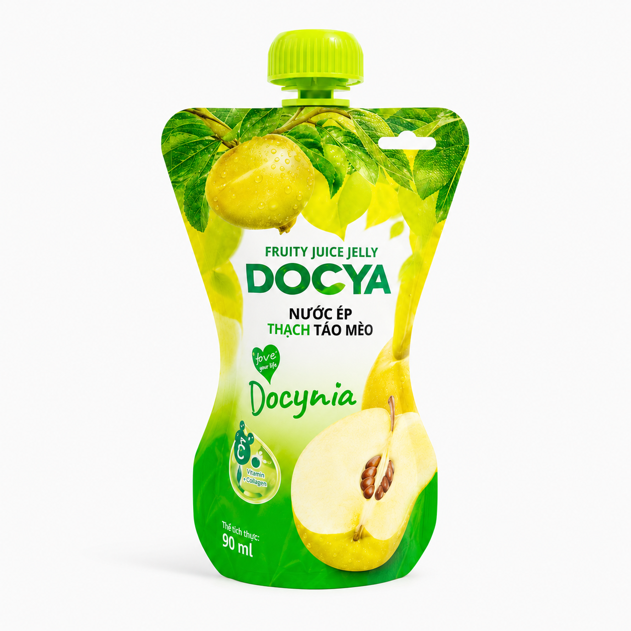 Nước Ép Thạch Táo Mèo Docya 120g