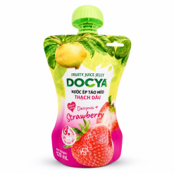 Nước Ép Táo Mèo Thạch Dâu Docya 120g