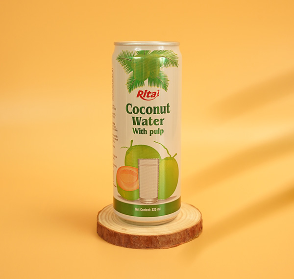 Nước dừa xiêm có cơm dừa 330ml - Ảnh 4