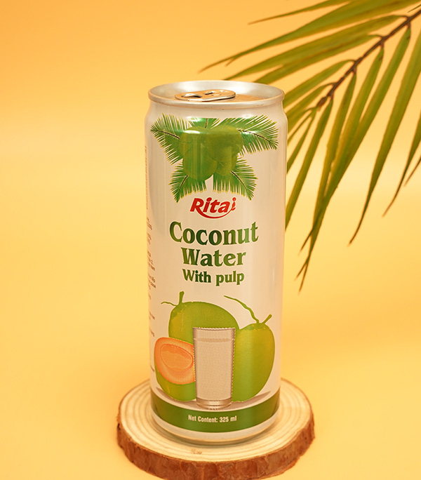 Nước dừa xiêm có cơm dừa 330ml - Ảnh 2