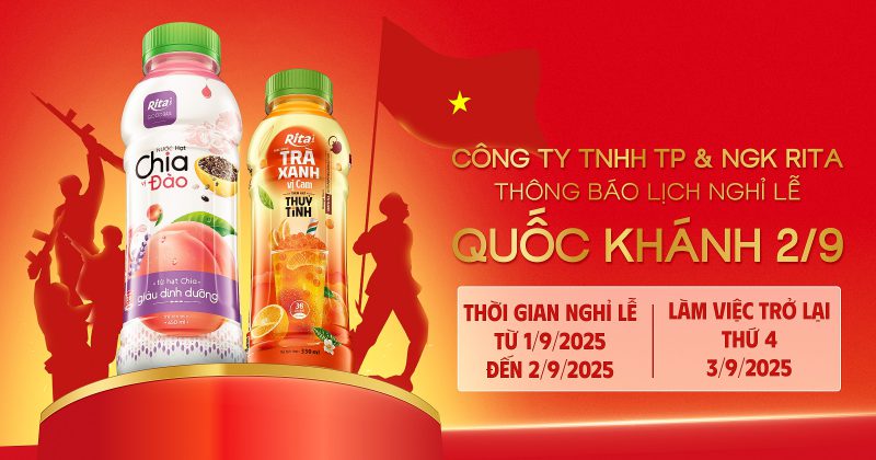 Nước giải khát RITA mừng quốc khánh 2.9