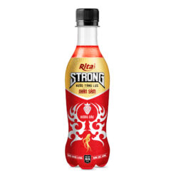 Nước tăng lực nhân sâm hương dâu đóng chai 400ml