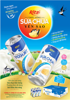 Sữa chua yến sào yogurt đóng lon 200ml - Ảnh 4