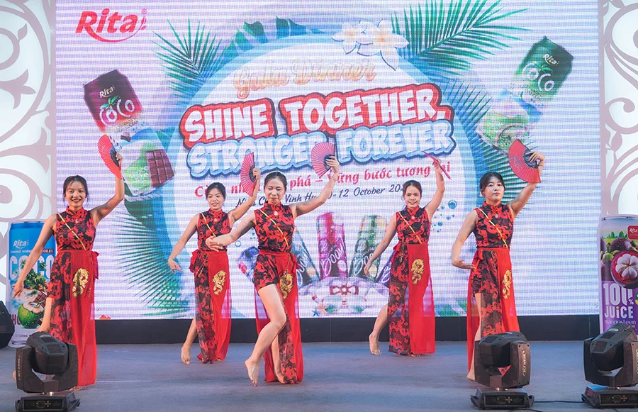 dance and music Rita Team Building 2025 Inspires Unity and Joy in Ninh Chu Vinh Hy