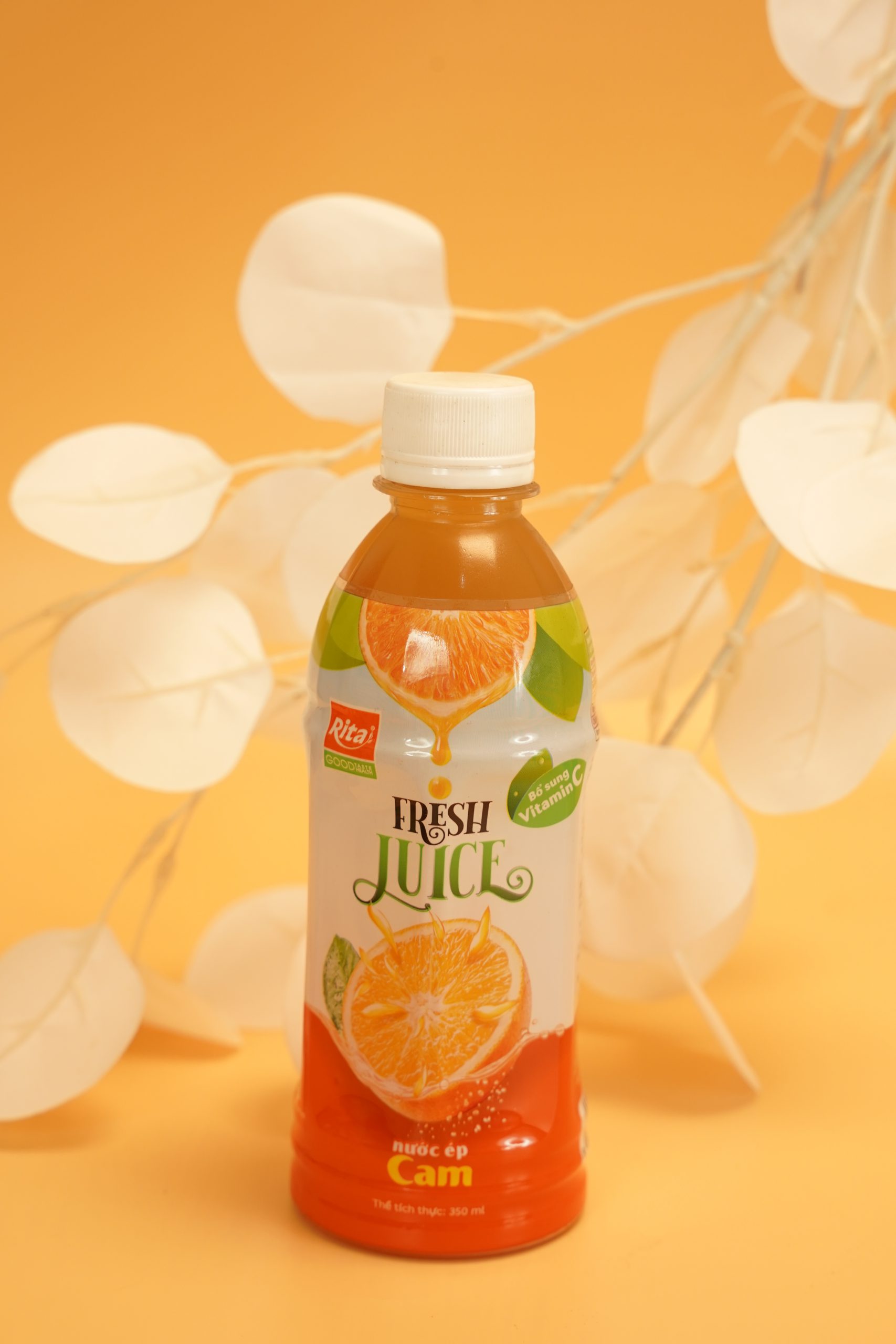 Nước ép cam đóng chai 350ml - Ảnh 3