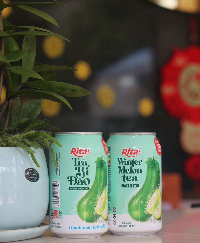 Trà bí đao giải khát ngày hè