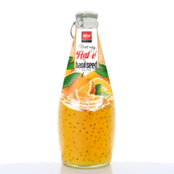 nước uống hạt é vị cam 290ml