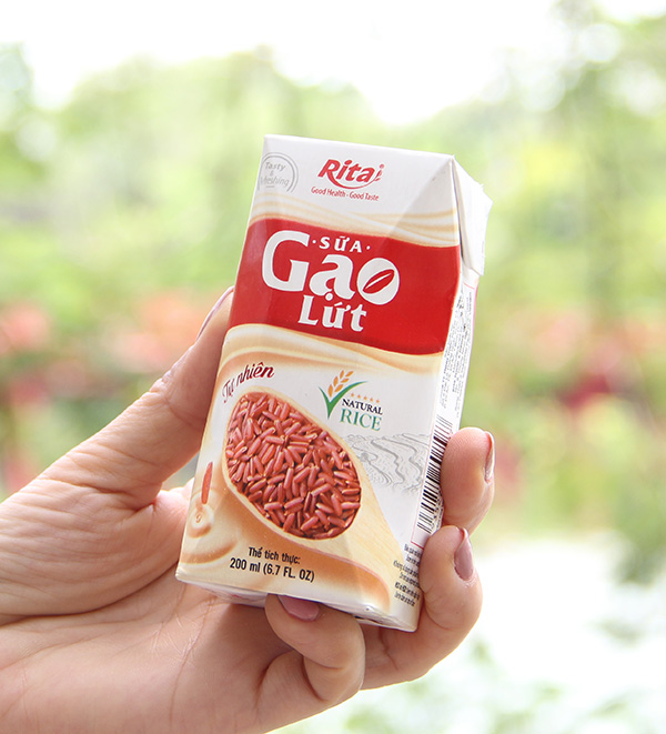 Sữa gạo lứt đóng hộp 200ml - Ảnh 2